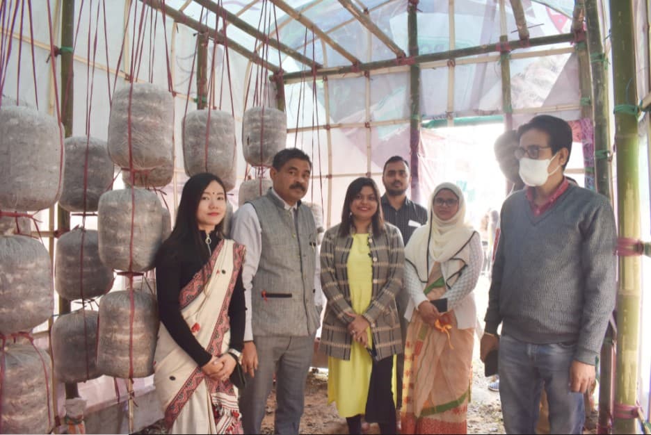 North Guwahati College Workshop on Mushroom Plantation photo 1